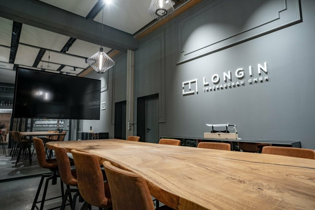 Innenansicht Longin Büro