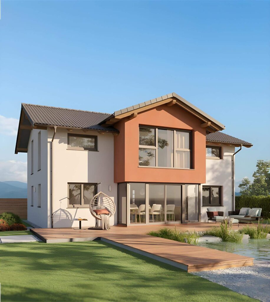 Fertighaus Rendering