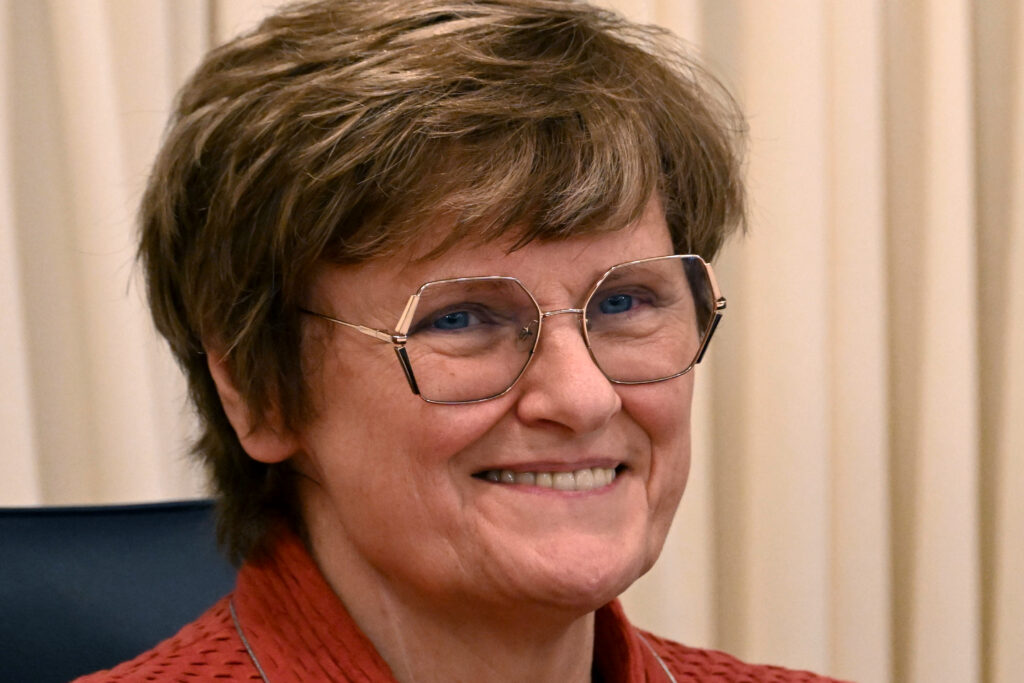 Katalin Kariko mit Brille